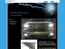 Tablet Screenshot of blindinghid-led.com